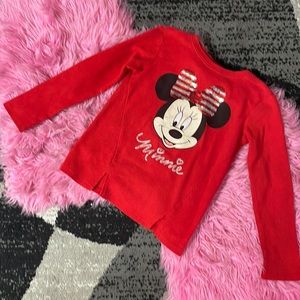 Minnie mouse long sleeve top